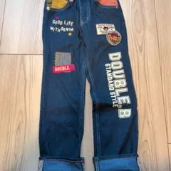DOUBLE B デニムロングパンツ　130