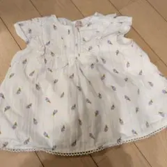 アイスクリーム petit main ブラウス　白