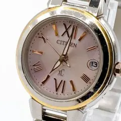 CITIZEN xC レディース腕時計 ソーラー電波 ローマン コンビ 346のサムネイル