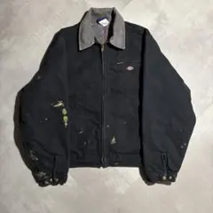 極上 90s- Dickies ディッキーズ　デトロイトジャケット　ブラック　黒