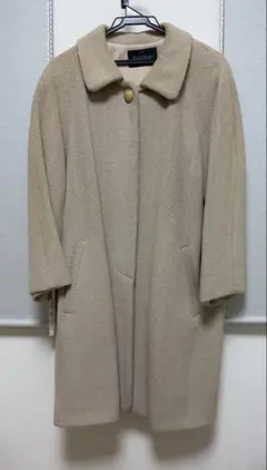 【美品】TOKYO STYLE ウールコート ロング ベージュ