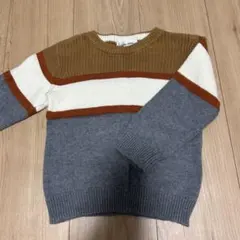 GLOBAL WORK ストライプセーター S