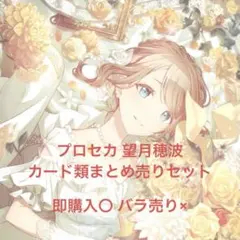 プロセカ 望月穂波 カード類まとめ売りセット