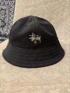 Stussy ダークグレー バケットハット