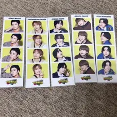 なにわ男子 ポップモール フォトカード 長尾 藤原 大西 西畑 大橋