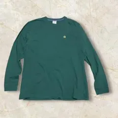 【ブルックスブラザーズ長袖Tシャツ 刺繍ロゴ US古着 ロンT メンズ】