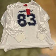 新品未使用⭐︎フットボールロンT