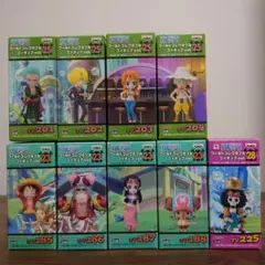 全8種コンプ】ワンピース ワーコレ 偽麦わらの一味 セット フィギュア