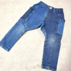 Breeze デニム パッチワーク ロングパンツ 長ズボン 100サイズ