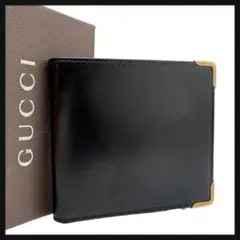 未使用品 GUCCI 二つ折り財布 547585 ヴィンテージロゴ 486 - メルカリ