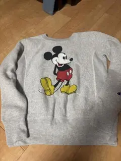 Champion ミッキーマウス トレーナー XS グレー BEAMSBOY