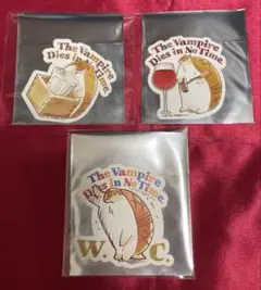 吸血鬼すぐ死ぬ ジョン ダイカットシール ワイン 日本酒 WC