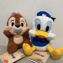 ✴︎ディズニー チップ✴︎ドナルドダック ぬいぐるみセット✴︎未使用✴︎お値下げ中✴︎