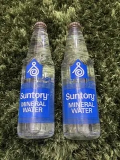 超希少価値 未開封 サントリー ミネラルウォーター 瓶 ビン 50年もの