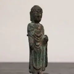 仏教美術 翡翠 観音 天然石 骨董 置物 インテリア 工芸品 美術品 A2818