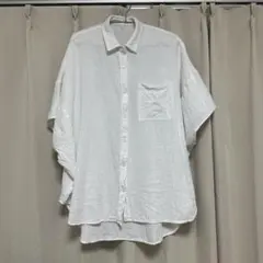 coca 半袖シャツ ホワイト Lサイズ ドルマン