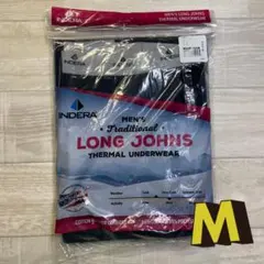 INDERA インデラミルズ サーマルパンツ ネイビー　紺　 M