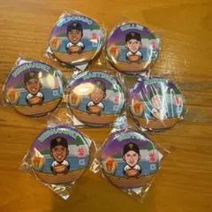 読売ジャイアンツ　岐阜限定　ガチャ　缶バッジ　アクキー　外国人セット