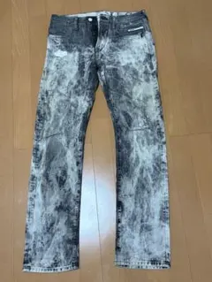 WJK ダメージ加工 ケミカルウォッシュ デニムパンツのサムネイル