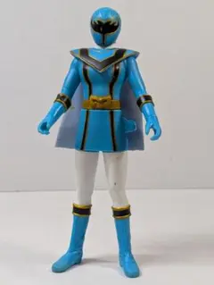 魔法戦隊マジレンジャー マジブルー ソフビ 2004