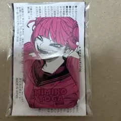 僕のヒーローアカデミア ヒロアカ　スクエア缶バッジ スタンド付き トガヒミコ