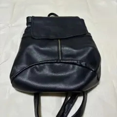 Firano 黒 合成皮革 リュック