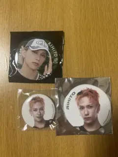 RIHITO ピンバッジセット 3点