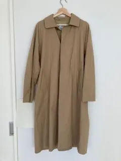 YAECA ステンカラーコート ベージュ Mサイズのサムネイル
