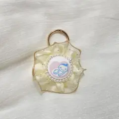 【即購入OK・匿名発送】マタニティロゼット　マタニティマーク　キーホルダー