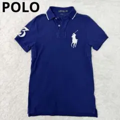 希少 Polo Ralph Laurenビッグポニー ネイビー短丈xs - メルカリ