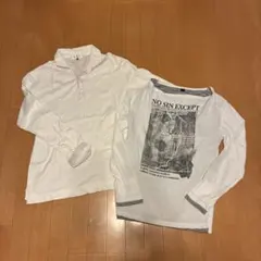 a.v.v HOMMEほかメンズ長袖Tシャツ２枚セット❗️