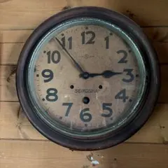 SEIKO トランジスタ アナログ時計 緑バス 船舶 昭和レトロ 服部時計店 SEIKO トランジスタ アナログ時計 緑バス 船舶 昭和レトロ 服部時計店