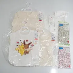 ユニクロ ベビー・キッズ服6点セット 新品未使用 シワあり 80～110cm