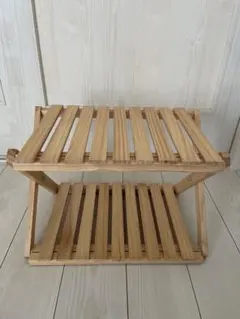 ウッドラック　コーナン　オリジナル　木製　2段