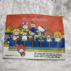 ハローキティ展 サンリオキャラクターズ フラットポーチ