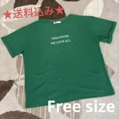 【CRAFT STANDARD BOUTIQUE】ロゴTシャツ（グリーン:F）のサムネイル