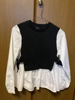 ベスト付きシャツ
