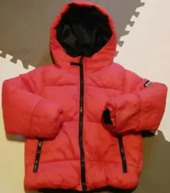 フード付き中綿ジャケット