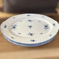 Noritake プレート 花柄の楕円形皿 陶磁器製 - メルカリ