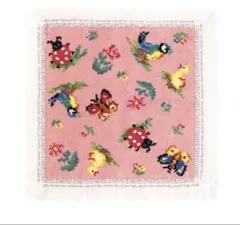 限定❣️近沢レース　フェイラー　コラボ　タオルハンカチ　ハイジ　ピンク