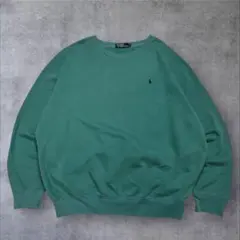 90s Polo by Ralph Lauren スウェット エメラルド