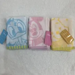 Disney ハンドタオル　3枚セット