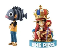 ONE PIECE BASE SHOP ワーコレ 尾田栄一郎 ルフィ 2種セット