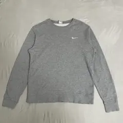 NIKE ナイキ スウェット トレーナー ワンポイントロゴ グレー XL