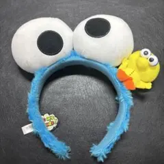 セサミストリート　クッキーモンスター　カチューシャ　ユニバ　USJ