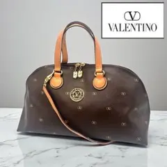 希少美品》VALENTINOバレンティノ ショルダーバッグ ボストン2way 
