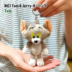 トムとジェリー キーリング キーホルダー 猫 アメリカン キャラクター ネコ