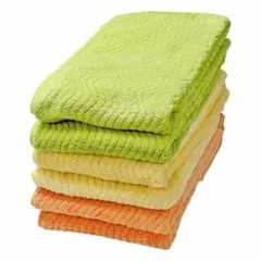 テイジン　すごふわフェイスタオル　吸水性　６枚セット　 ポピー