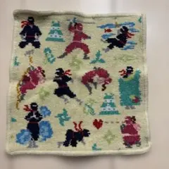 【使用品】FEILER フェイラー タオルハンカチ ジャジャ ニンジャ 忍者のサムネイル