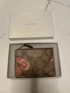 COACH 花柄キーケース